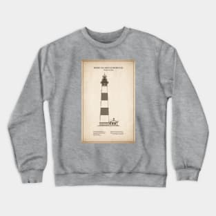 Bodie Island Lighthouse - North Carolina - SD Crewneck Sweatshirt